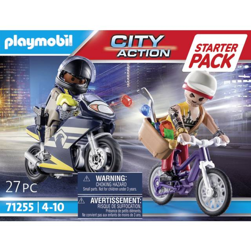 Playmobil City Action 71255 Starter Pack SEK en juwelendief